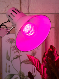 Фитолампочка, фитолампа светодиодная для растений Е27, 13Вт Огонек OG-LDP43